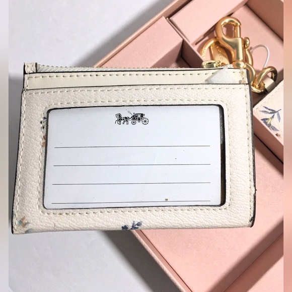 Coach Photo & Mini ID Wallet Keychain Bag Charms - Picture 4 of 8